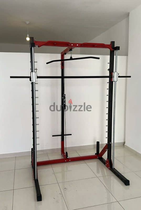 Smith machine plus cable polie GEO sport معدات رياضية متنوعة 0