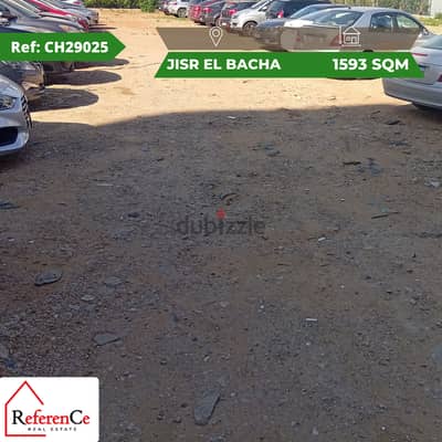 Land for rent in Jisr El Bacha ارض للايجار في جسر الباشا