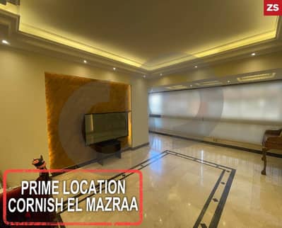 150sqm apartment for sale in Beirut-Cornish el mazraa REF#ZS116925