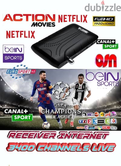 Receiver Internet SKY-SAT F-70T(رسفير يعمل على إنترنت )