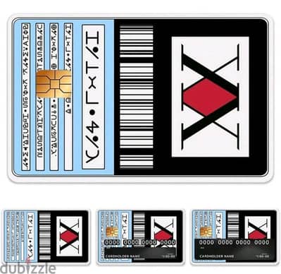 Hunter X Hunter credit card skin