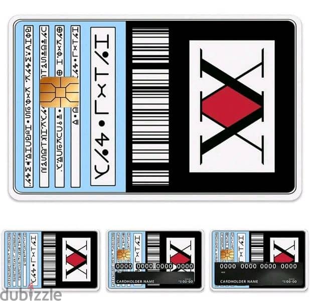 Hunter X Hunter credit card skin 0