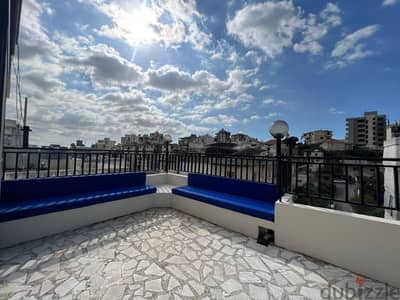 120 Sqm Apartment + 140 Sqm Covered Roof Ap For Sale In Zouk Mosbeh