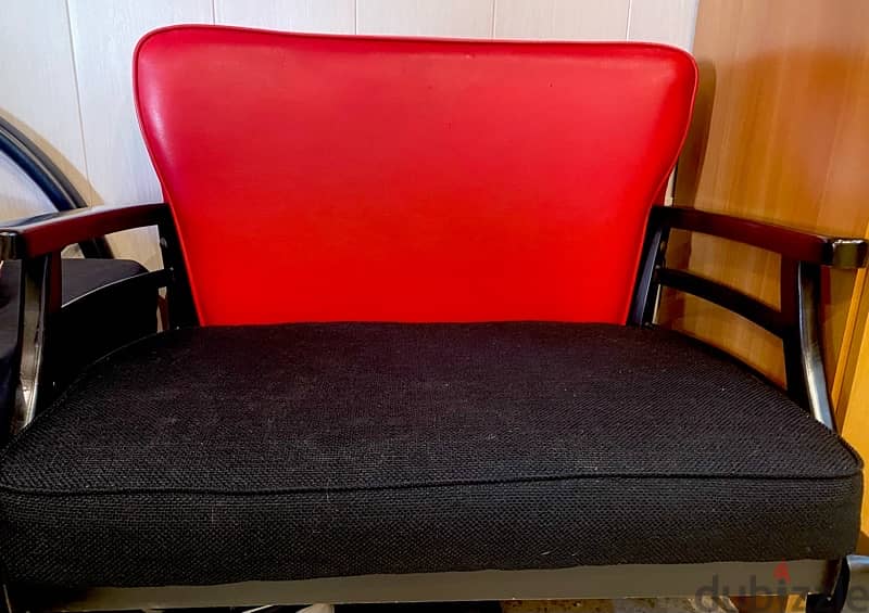 Real leather sofa. excellent condition 1