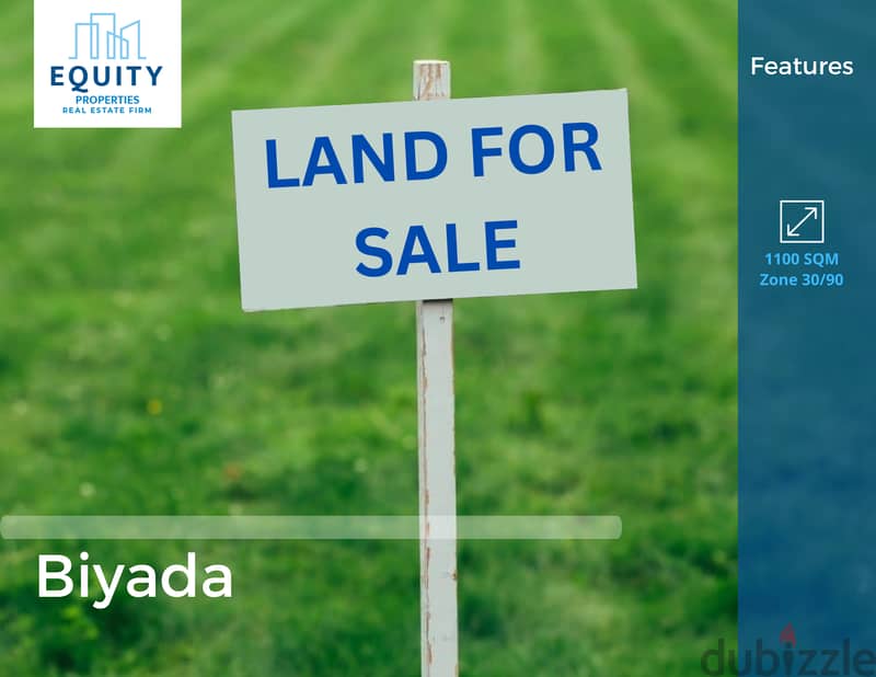 1100 SQM Land For Sale In Biyada أرض للبيع #RT137817 0