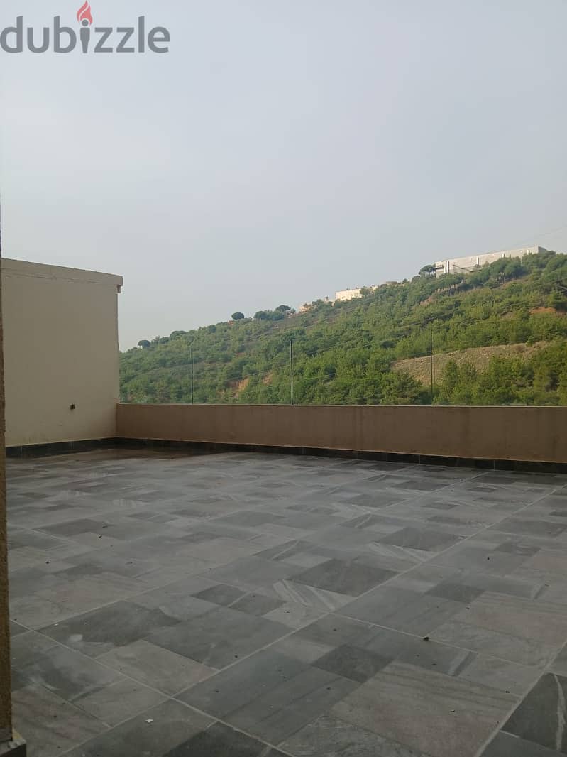 Brand New Apartment + Terrace+ View for sale in Mansourieh - شقة للبيع 0