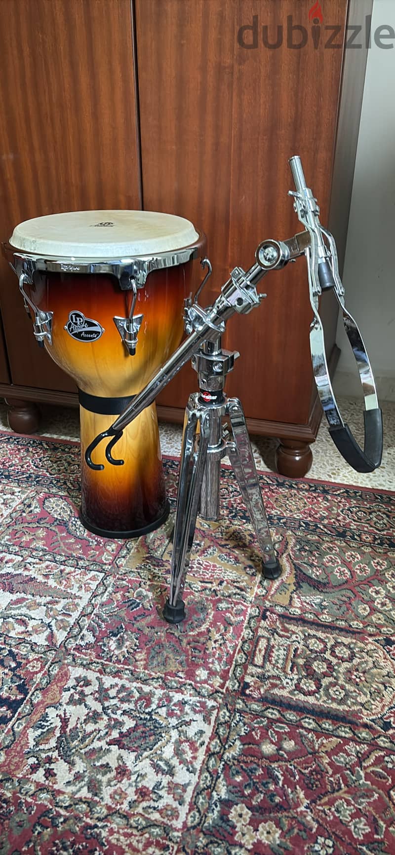 Djembe LP + stand GIBRALTAR + bag 2