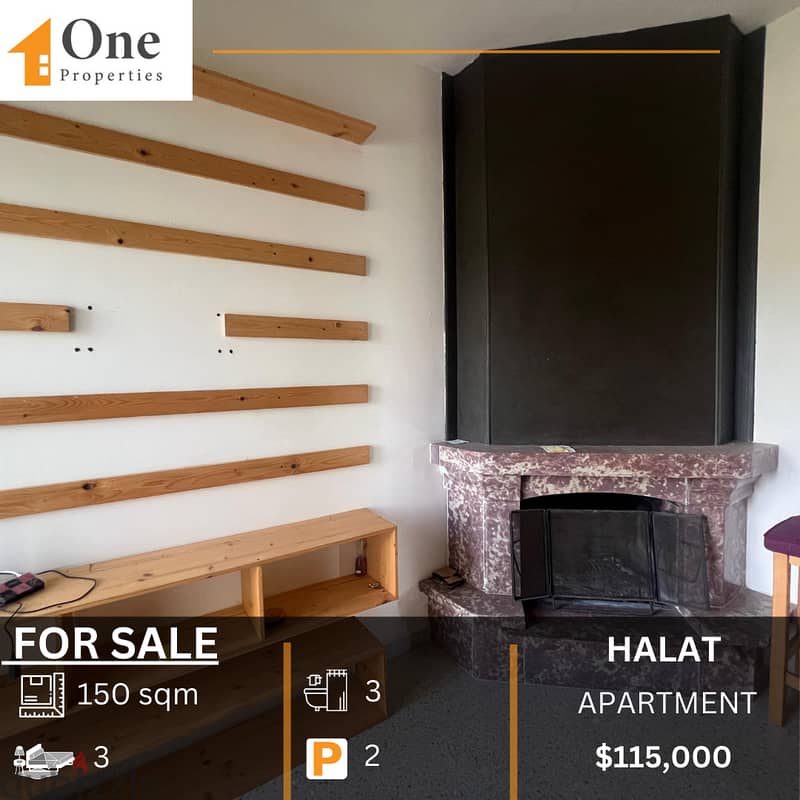 APARTMENT FOR SALE IN HALAT 0