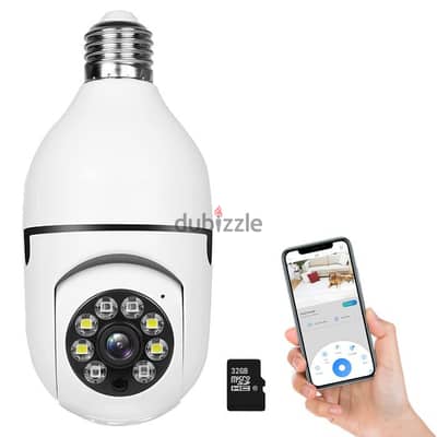 WiFi Bulb Camera 2MP