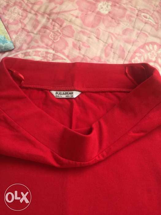Nice red skirt (pull and Bear) Size Large 1