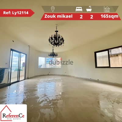 Apartment for sale in zouk mikael شقة في زوق ميكايل للبيع