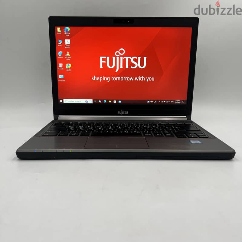 4950-Used Laptop Fujitsu LifeBook E736 Core i5 6200U 6th Gen 8GB DDr4 8