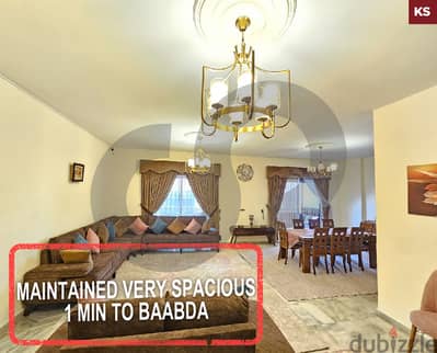 Maintained Very Spacious- Baabda, Betchay/بعبدا, بطشاي REF#KS116953