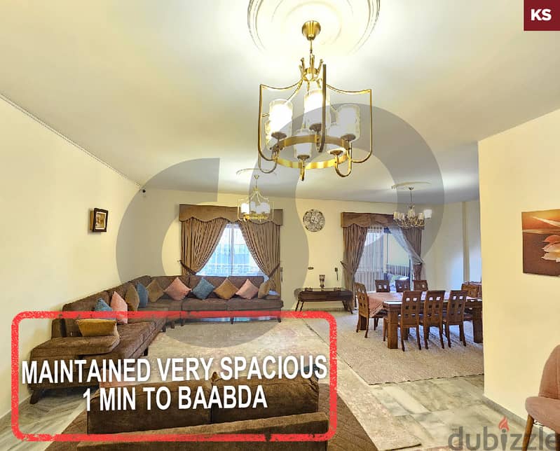 Maintained Very Spacious- Baabda, Betchay/بعبدا, بطشاي REF#KS116953 0