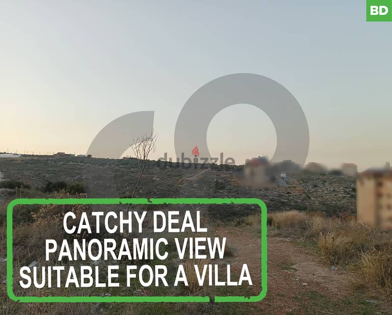 catchy land- panoramic view-KOURA,NAKHLE/نخلة REF#BD116583 0