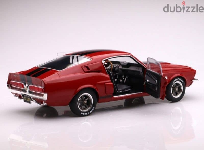 Ford Mustang Shelby GT500 1967 diecast car model 1;18. 7