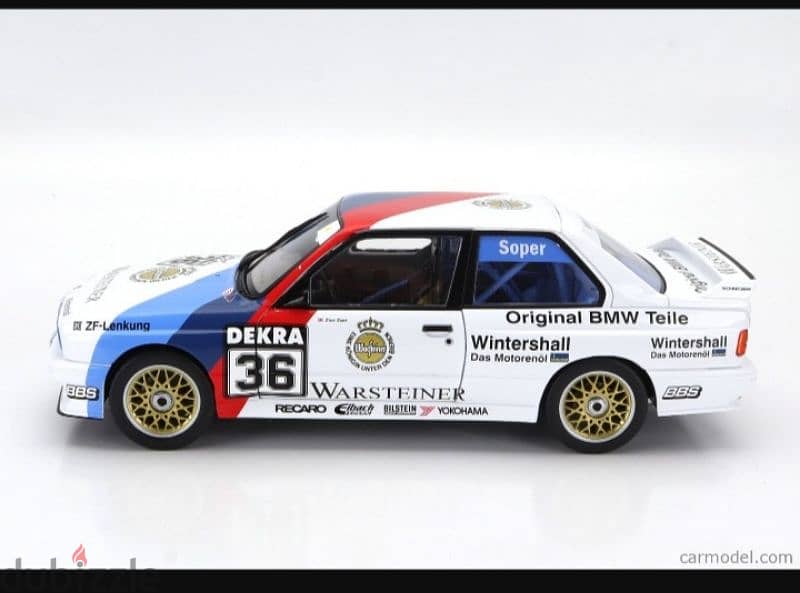 BMW M3 (E30) Evo DTM 1989 diecast car model 1;18. 1