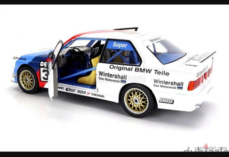 BMW M3 (E30) Evo DTM 1989 diecast car model 1;18. 6