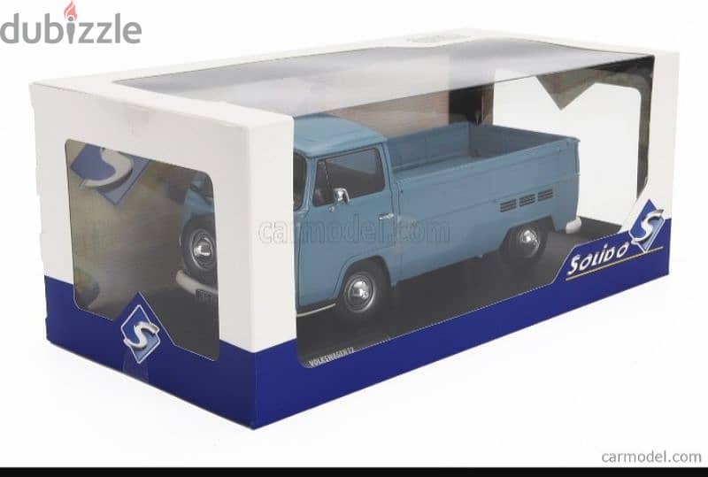 VW T2 Pickup Truck 1968 diecast car model 1;18. 7