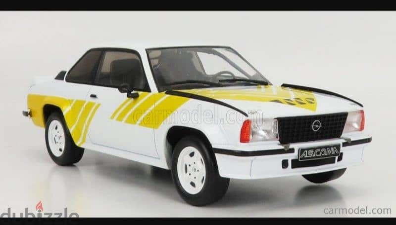 Opel Ascona B 400 1982 diecast car model 1;18. 3