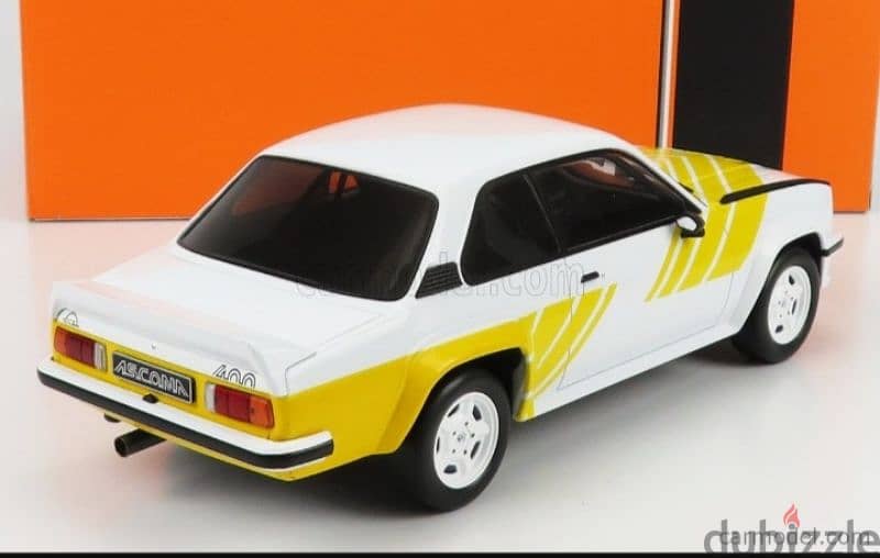 Opel Ascona B 400 1982 diecast car model 1;18. 4