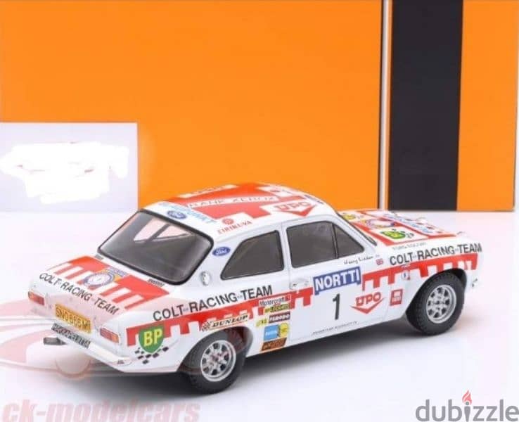 Ford Escort RS 1600 MK1 (Rally 1974) diecast car model 1;18 4