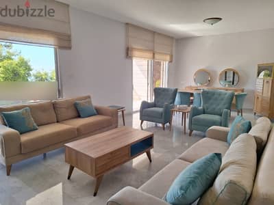 FULLY FURNISHED APARTMENT IN BIYADA PRIME (260Sq)GARDEN+POOL, (BI-179)