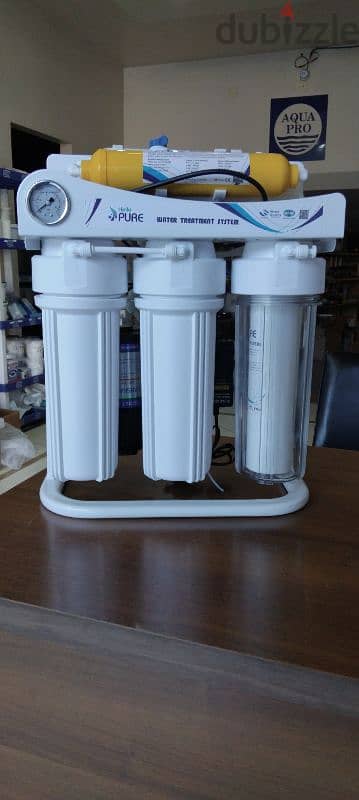 7 stage RO water filter with UV light reverse osmosis