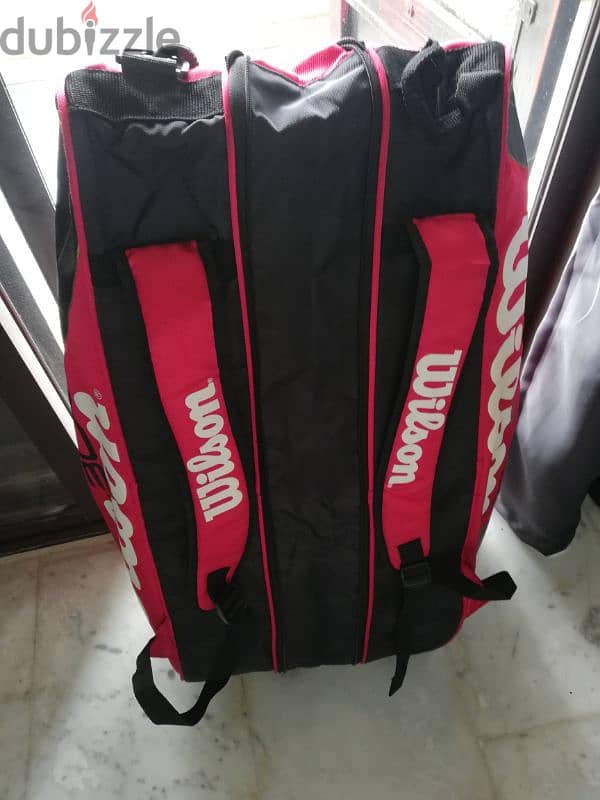 Wilson blx team tennis bag 6 to 8 rakets 2