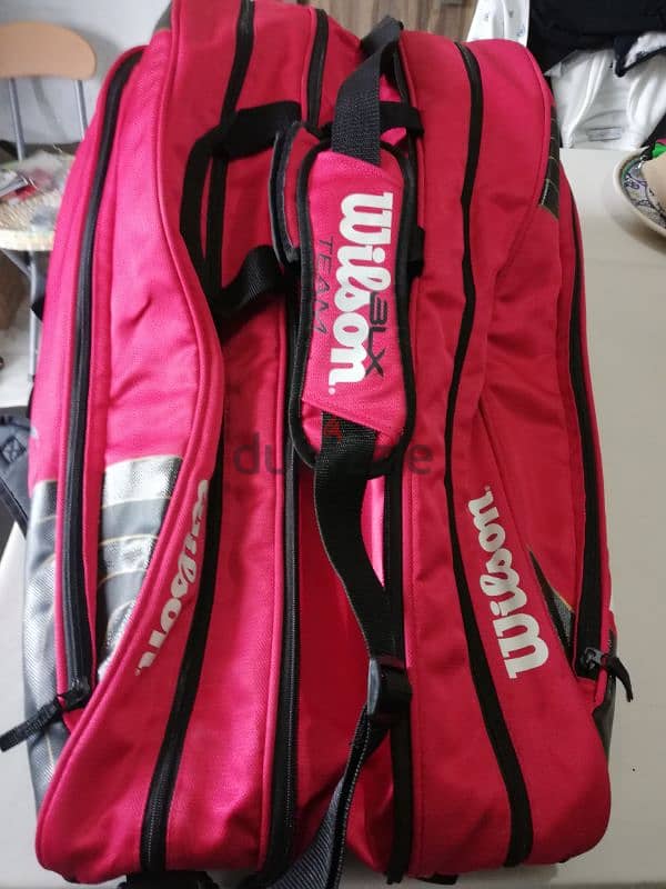 Wilson blx team tennis bag 6 to 8 rakets 3