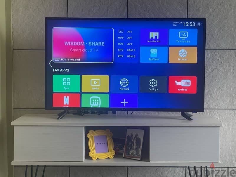 TV, RAC 43 inch, smart TV 3