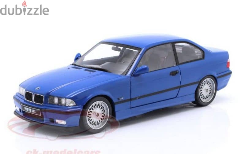 BMW M3 E36 1996 diecast car model 1;18 1