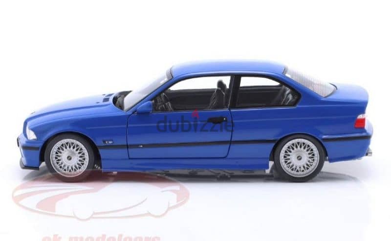 BMW M3 E36 1996 diecast car model 1;18 2