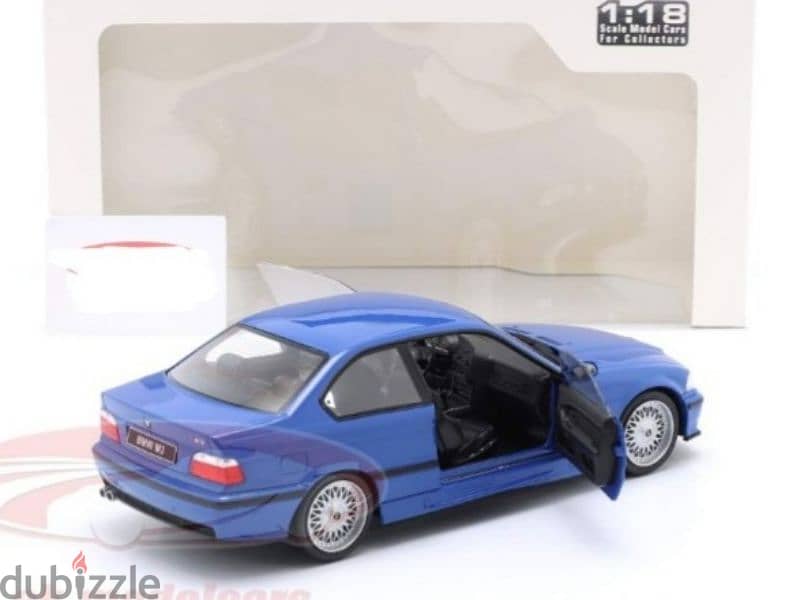 BMW M3 E36 1996 diecast car model 1;18 7