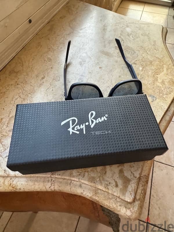 Rayban wayfarer polarized dark& blue matte 9