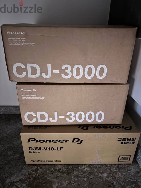 pioneer 2 Cdj3000 + 1 Djmv10lf 0