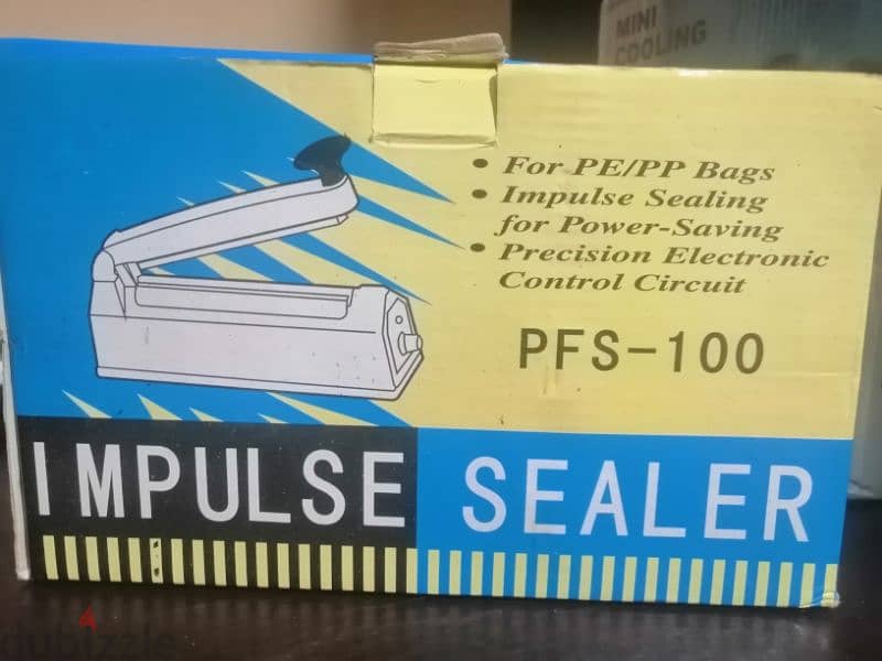 used like NEW Impulse sealer for food packaging and more! 2