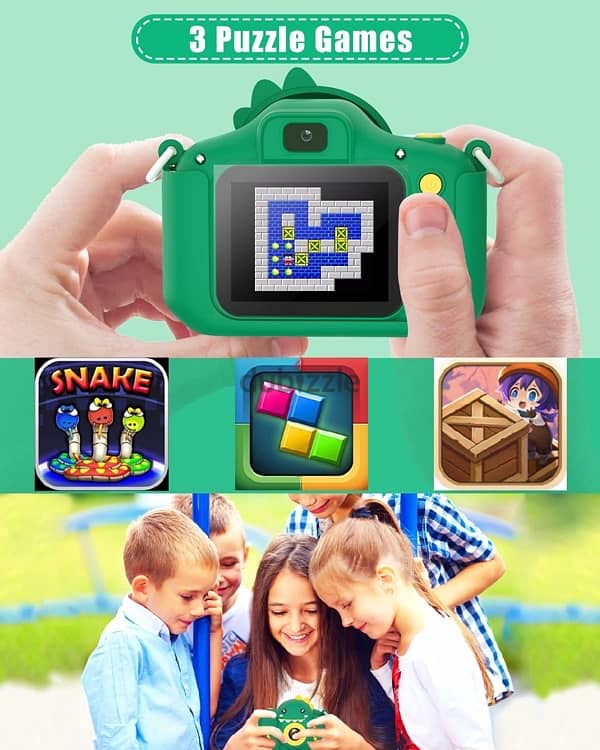 20MP Dual Lens Digital Camera for Kids 4