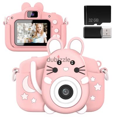 20.0 MP HD 1080P IPS Screen Dual Digital Toy Camera for Kids