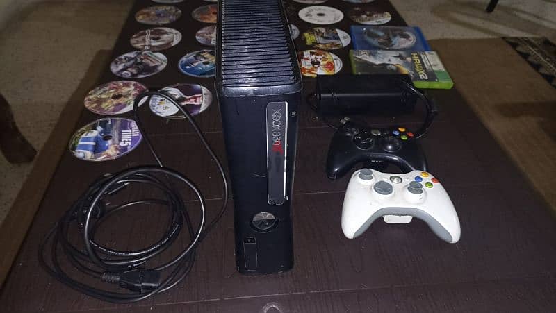 xbox 360 slim console اكسبوكس 1