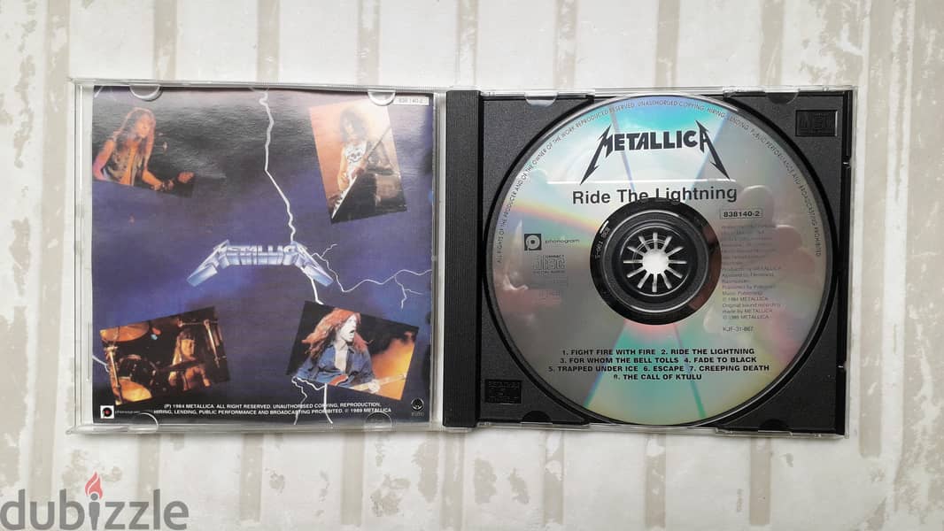 Metallica Ride The Lightning 2