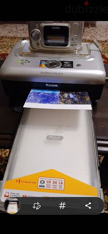 kodak EasyShare camera with photo printer 3