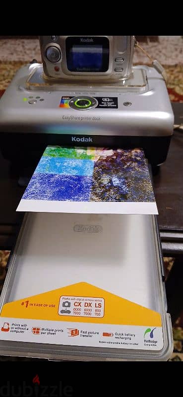 kodak EasyShare camera with photo printer 5