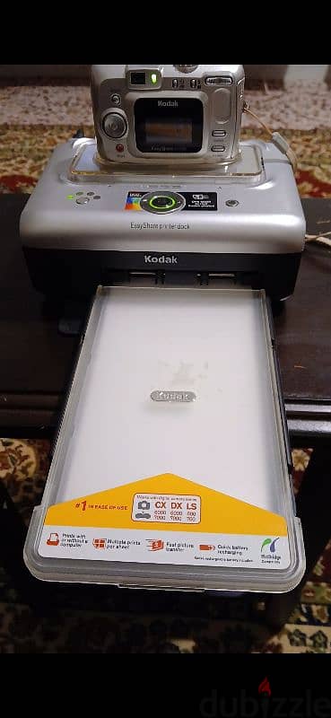 kodak EasyShare camera with photo printer 7