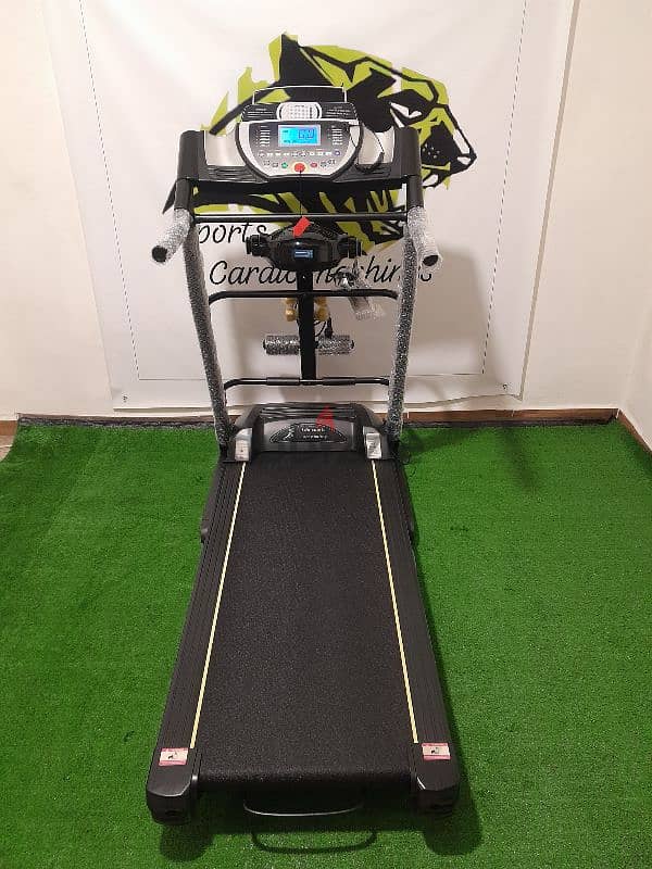 national matic treadmill 3hp motor and vibration massage 3