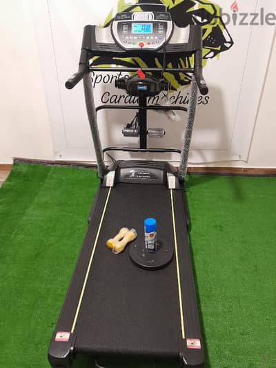 national matic treadmill 3hp motor and vibration massage