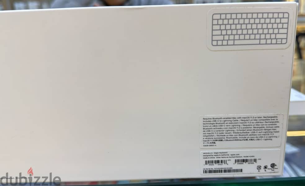 MAGIC KEYBOARD SMALL WHITE MK2A3 (2021) exclusive & original price 1