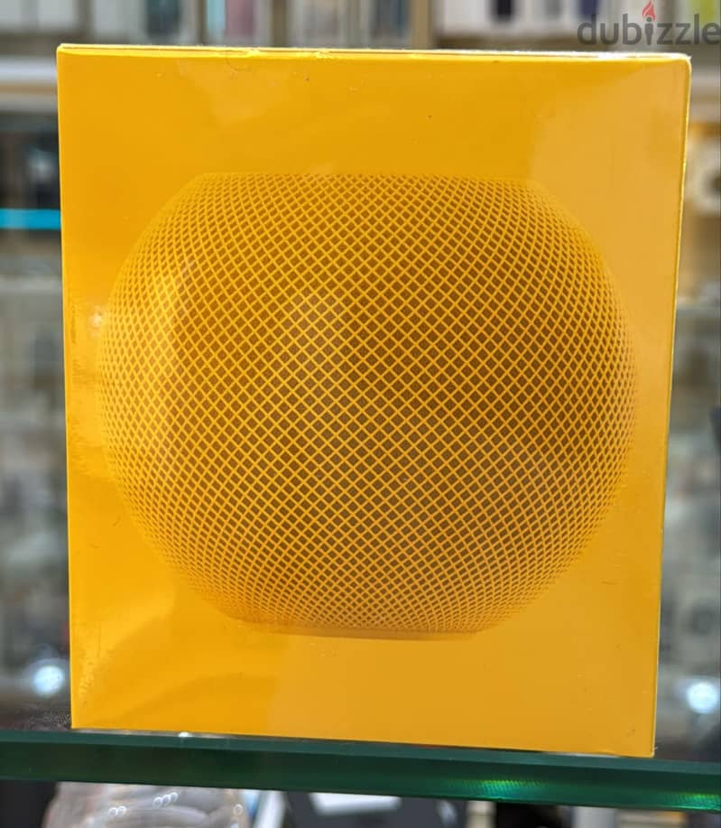 Homepod mini yellow 1