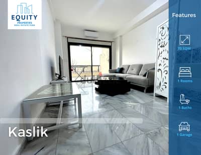 Furnished 70 SQM Apartment For Rent In Kaslik شقة للإيجار #RK138258