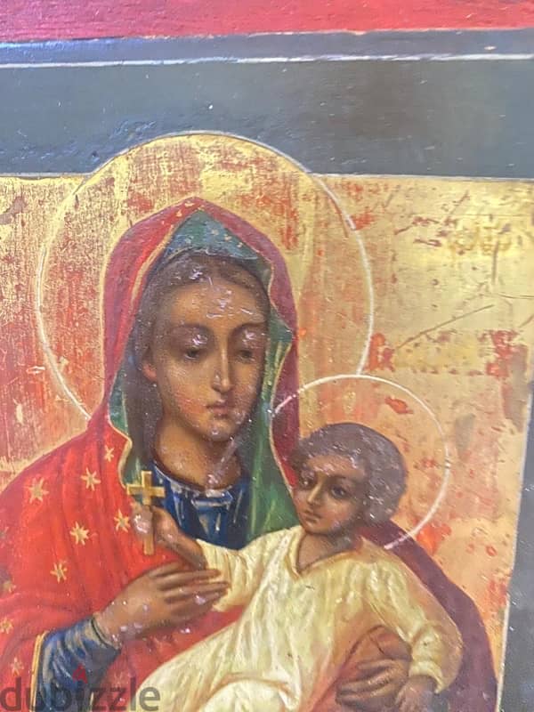 antique rare Russian icon 2